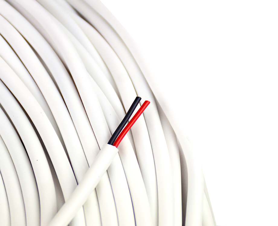 2 Core FEP Wire Insulated Silicone Rubber 22 AWG 1