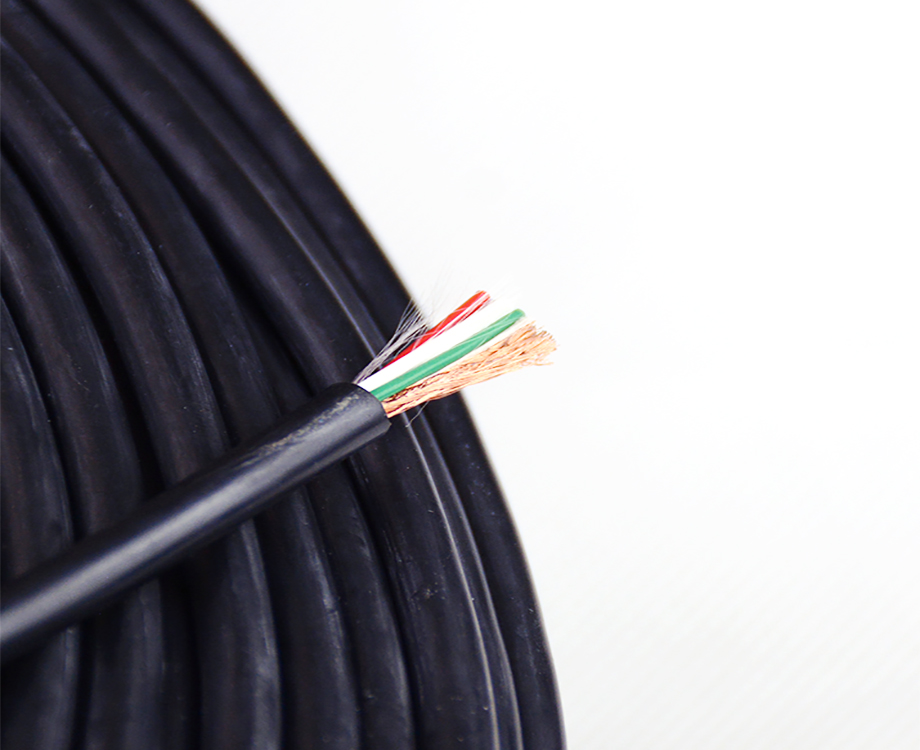 Silicone Insulated Electric Cable 5 Core FEP Coated Braid Shield Hook Up Wire 2